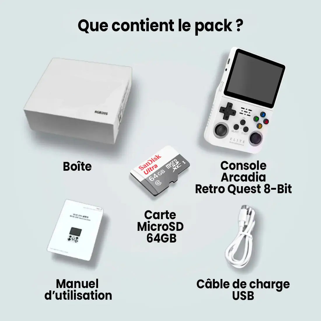 Console Rétro + Etui de protection offert