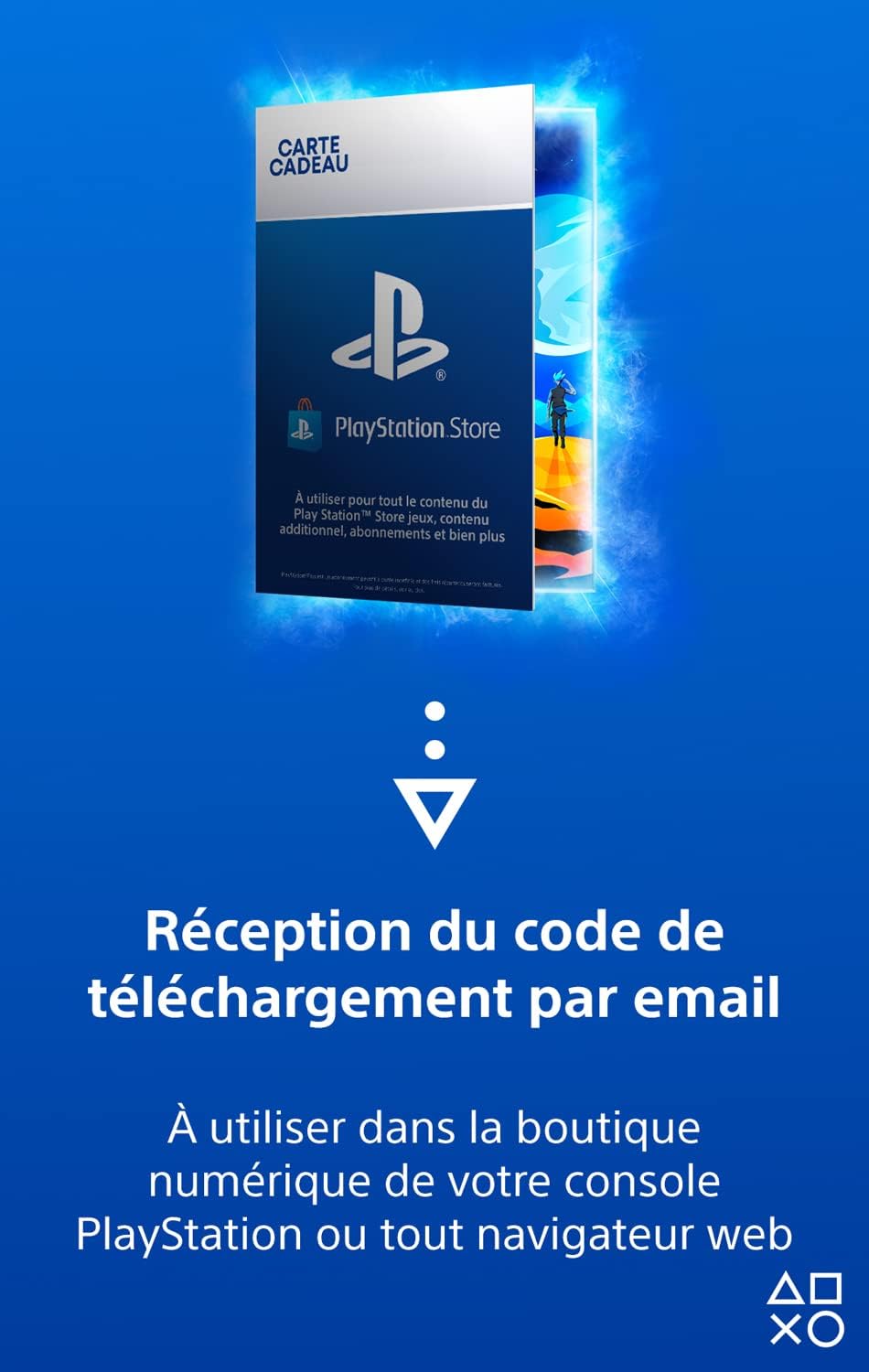 50€ Carte Cadeau PlayStation | Compte PSN français uniquement [Code par Email]