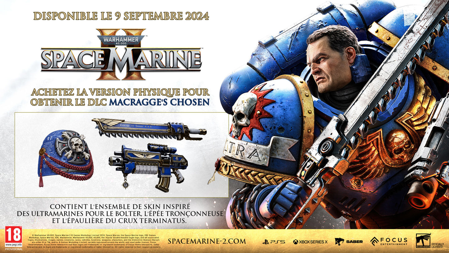 Warhammer 40.000 Space Marine 2


XBOX SERIES X