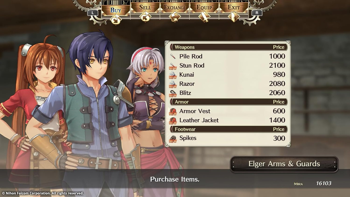 Trails in the Sky 1st Chapter NS