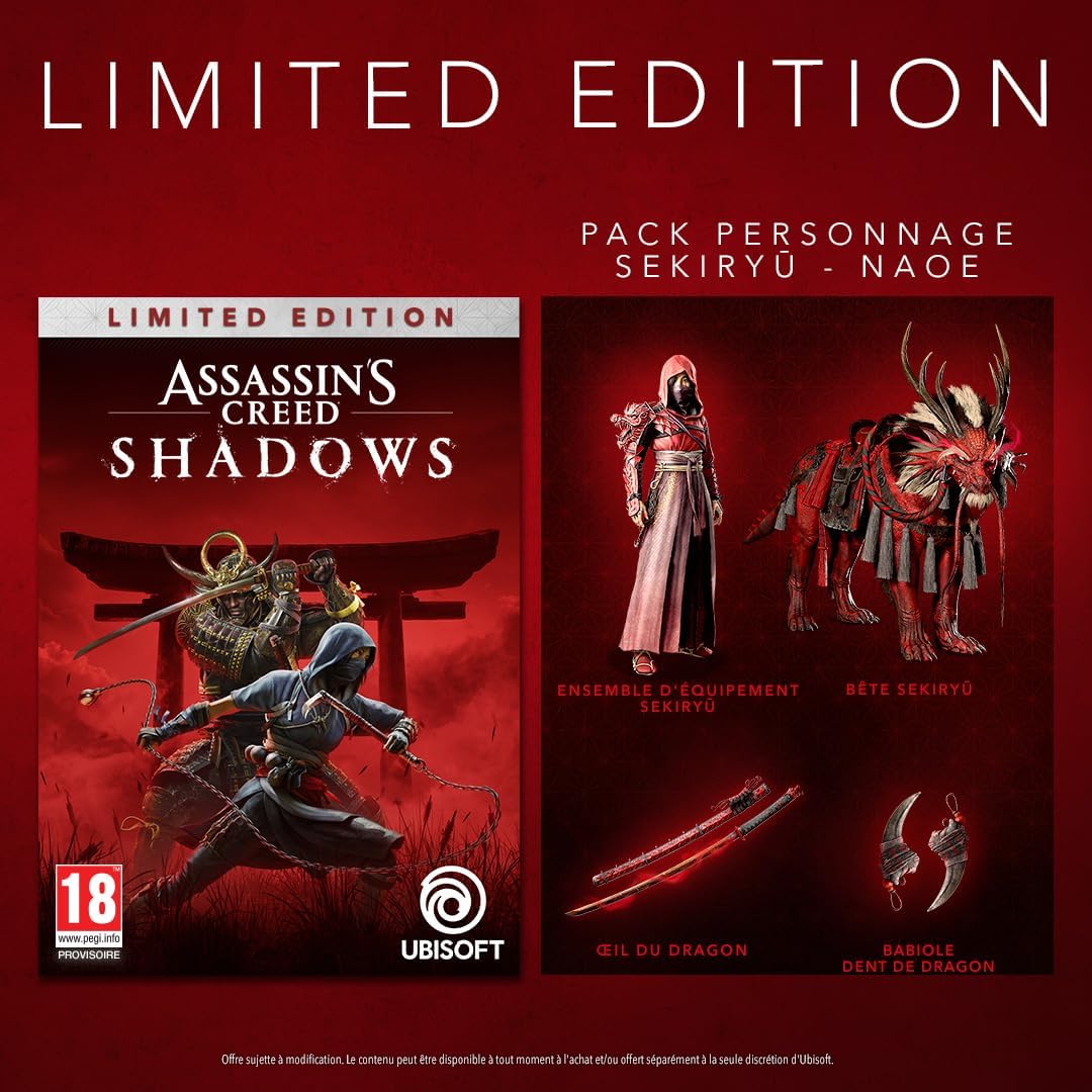 Assassin's Creed Shadows Limited Edition FRA XBOX X