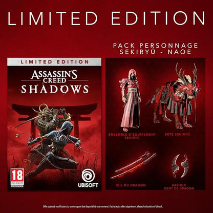 Assassin's Creed Shadows Limited Edition PS5 (NOUVEAUTÉ)